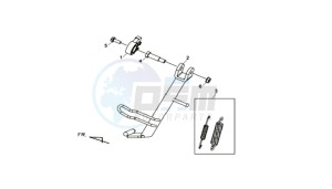 MAXSYM 400I (L8) EU drawing SIDE STAND