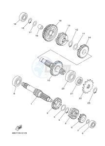 TT-R110E (B51F) drawing TRANSMISSION