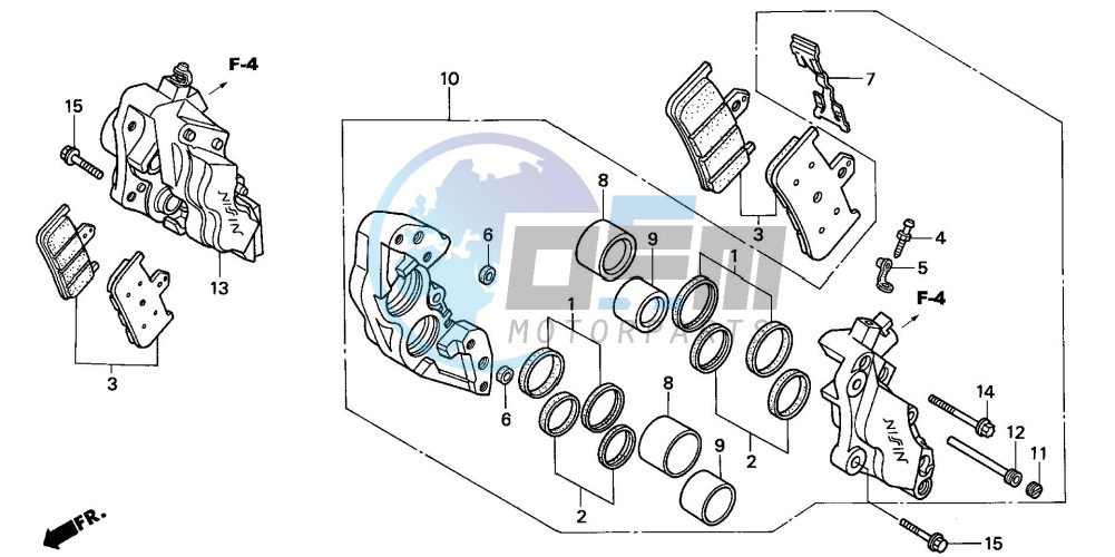 FRONT BRAKE CALIPER