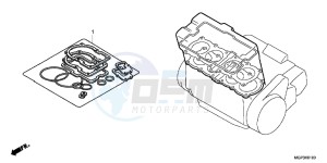 CBR1000RRE Fireblade 2ED drawing GASKET KIT A