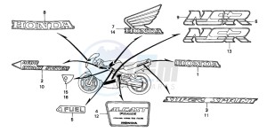 NSR125R drawing MARK (2)