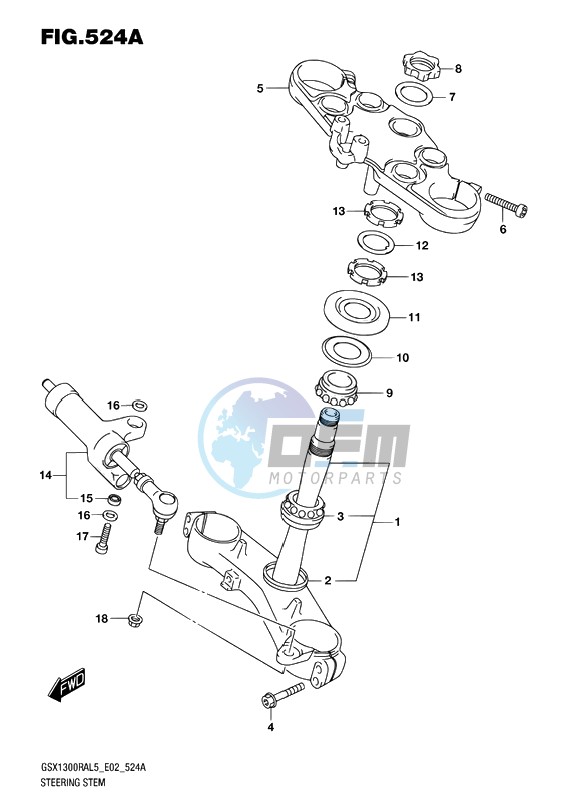 STEERING STEM