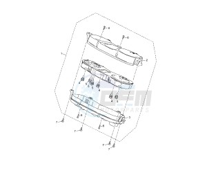 YP R X-MAX 125 drawing METER