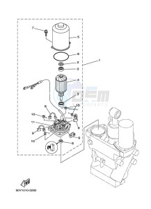 Z300A drawing POWER-TILT-ASSEMBLY-2