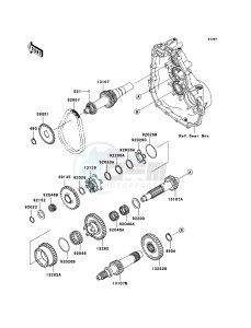 MULE_610_4X4 KAF400A7F EU drawing Transmission