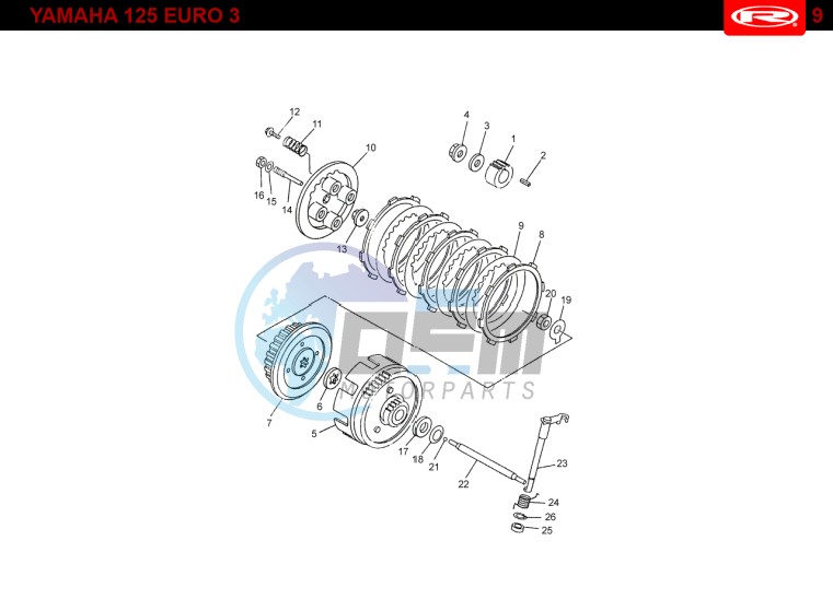 CLUTCH  EURO3