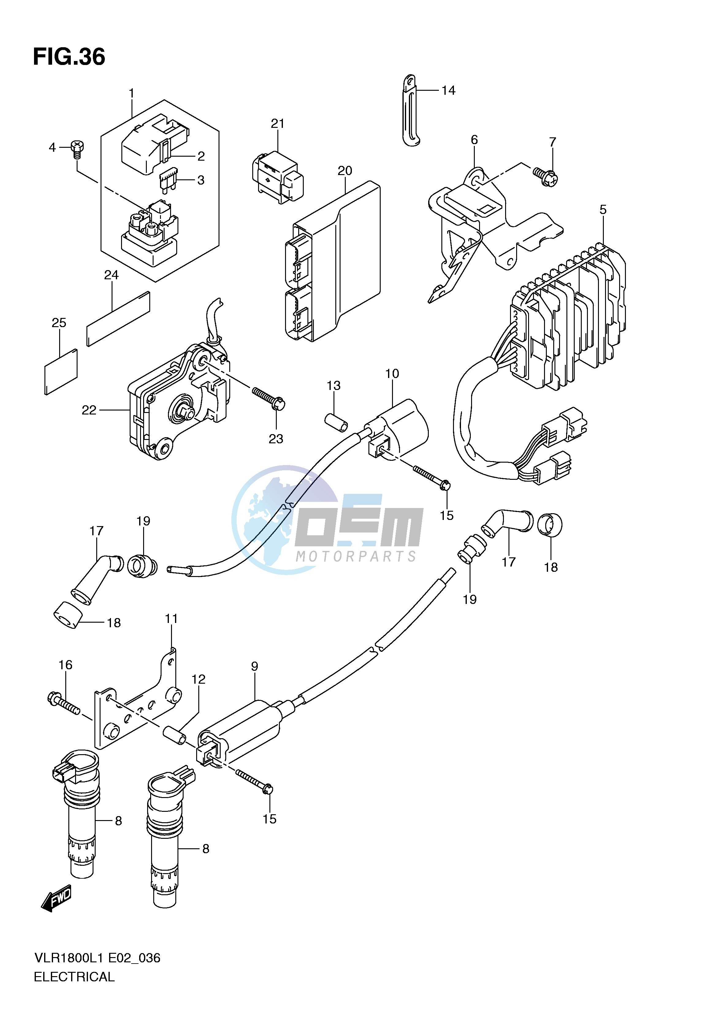 ELECTRICAL (VLR1800UFL1 E19)