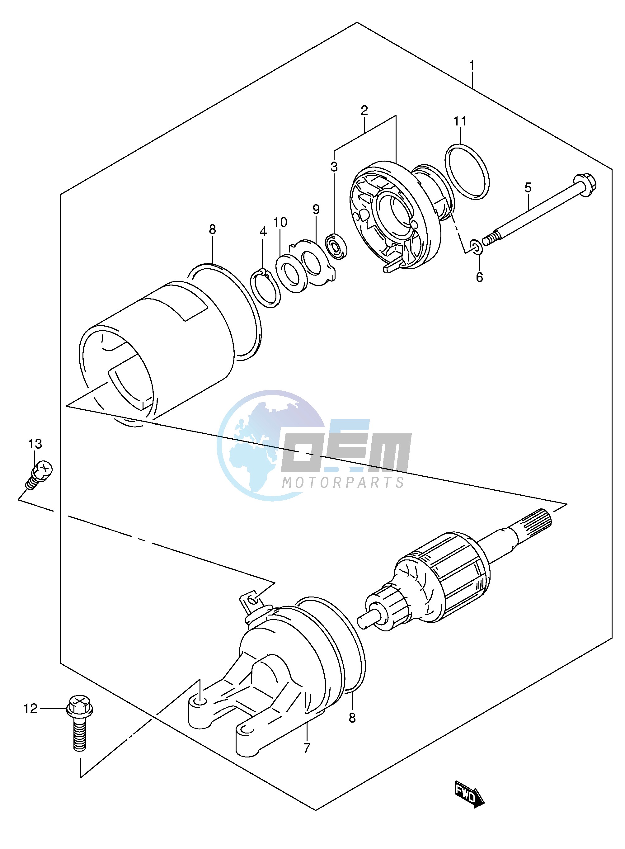 STARTING MOTOR