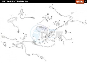 MRT-50-SM-ED-ESP-PRO-TROPHY-3-0-BLANCA-EURO4-TROPHY-3-0-BLANCA-EURO-4 drawing ELECTRICAL