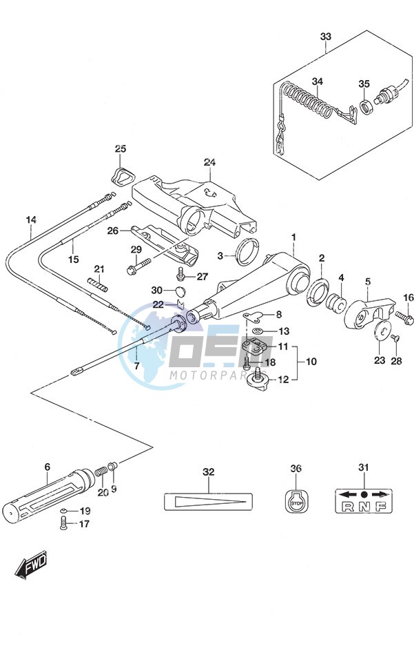 Tiller Handle