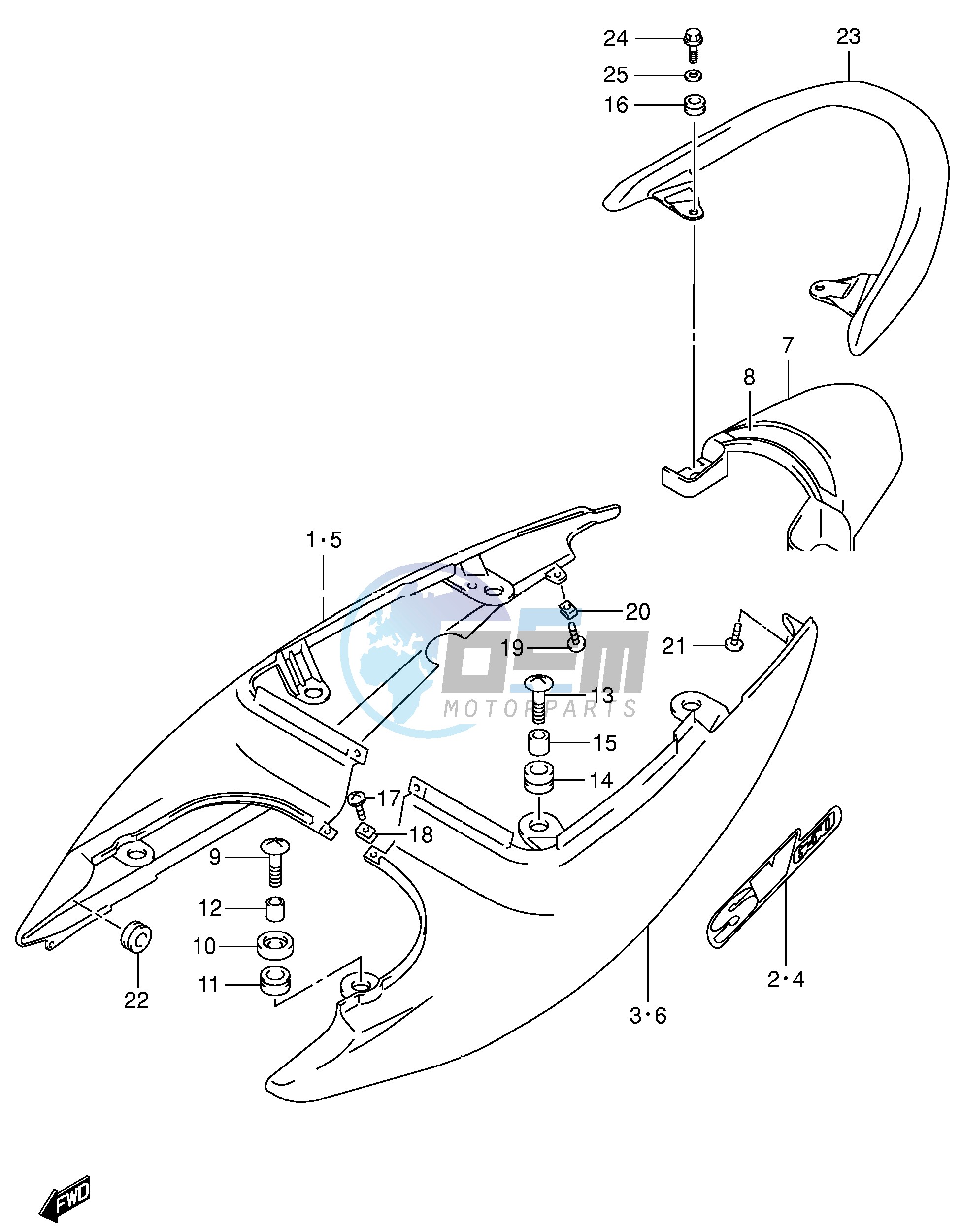 SEAT TAIL COVER (MODEL K1)