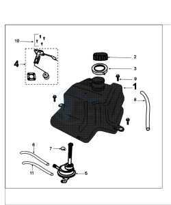 KISBEE SLN drawing TANK AND PUMP