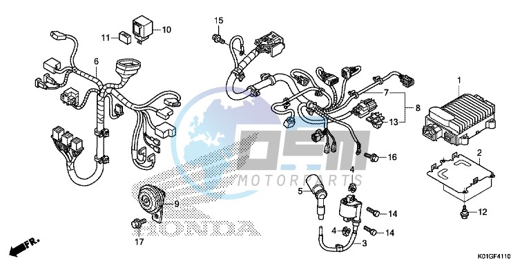 SUB HARNESS/IGNITION COIL