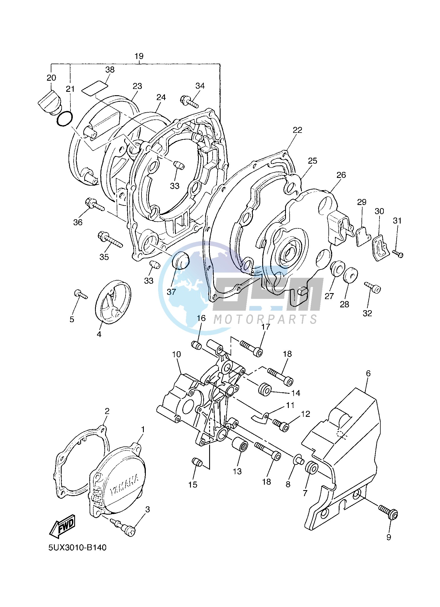 CRANKCASE COVER 1