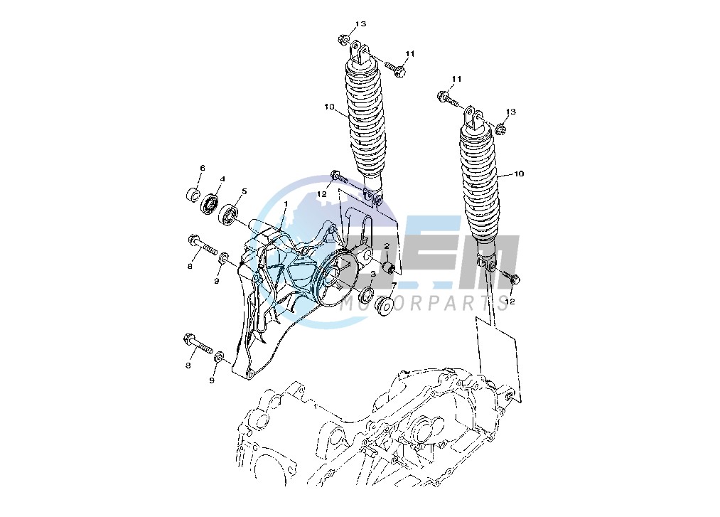 REAR SHOCK ABSORBER