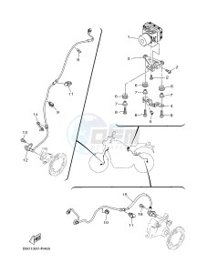 MTM850 MTM-850 XSR900 ABARTH (B90N) drawing ELECTRICAL 3