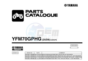 YFM700FWAD YFM70GPHG GRIZZLY 700 EPS (2UD8) drawing .1-Front-Page