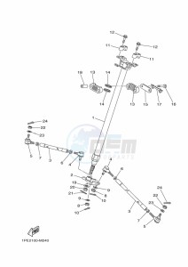 YFM700R (BCXS) drawing STEERING