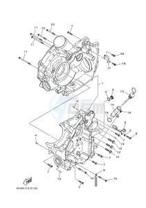 YFM700FWBD YFM70KPHJ KODIAK 700 EPS HUNTER (B32N) drawing CRANKCASE