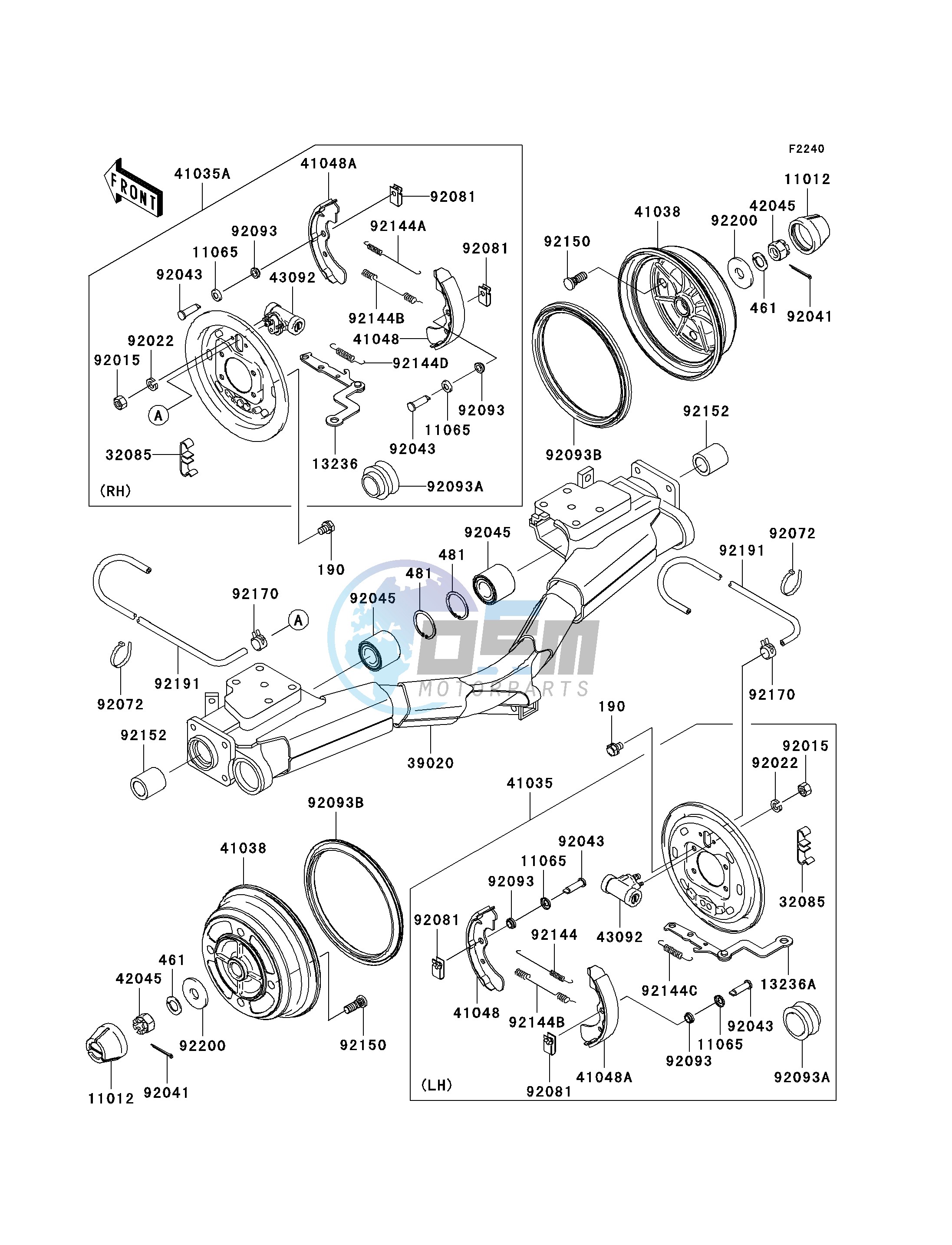 REAR HUBS_BRAKES-- J6F- -