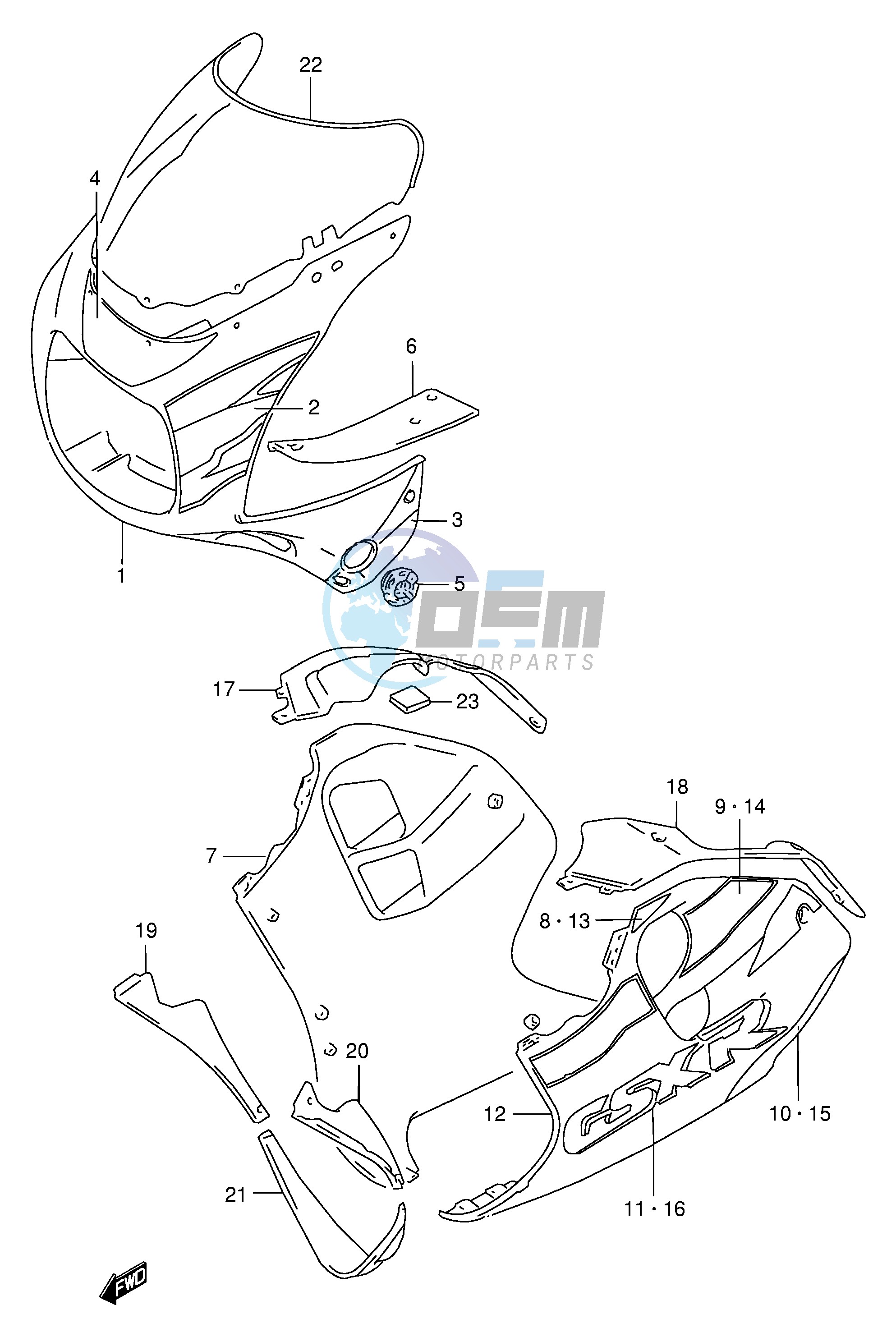 COWLING BODY (MODEL T)