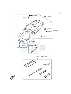 J125 ABS SC125CHF XX (EU ME A(FRICA) drawing Seat