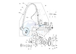 WR F 450 drawing DRIVE UNIT 2 TRAC