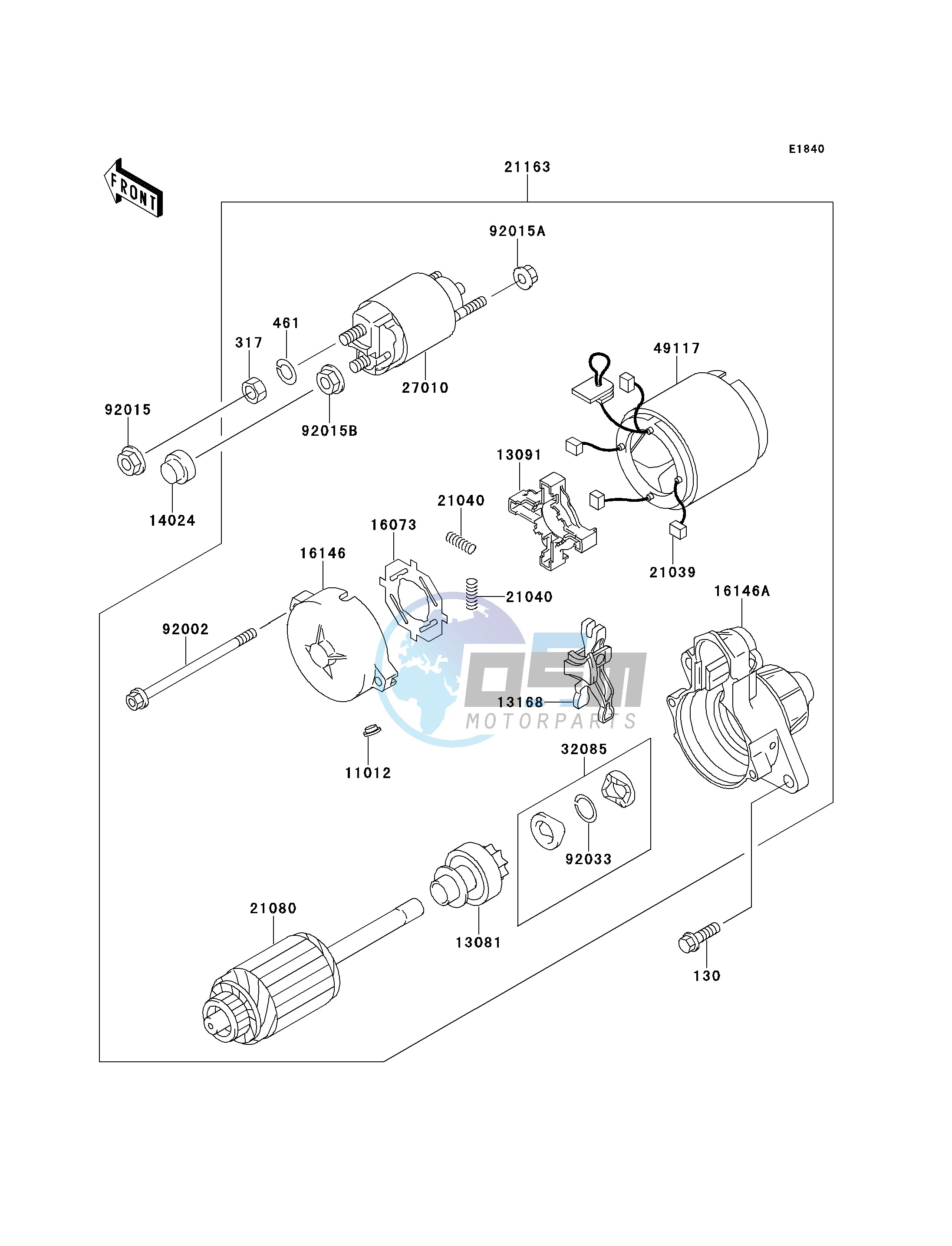 STARTER MOTOR