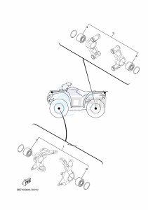 YFM450FWBD KODIAK 450 EPS (BEYL) drawing MAINTENANCE PARTS KIT