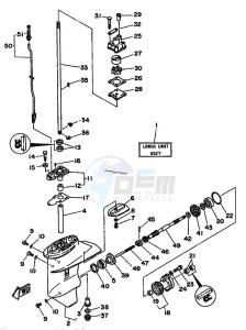 6C drawing LOWER-CASING-x-DRIVE-1