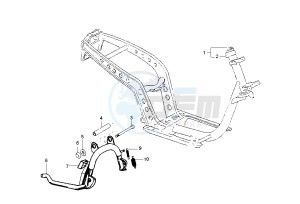 Zip 50 4T drawing Frame - Central Stand