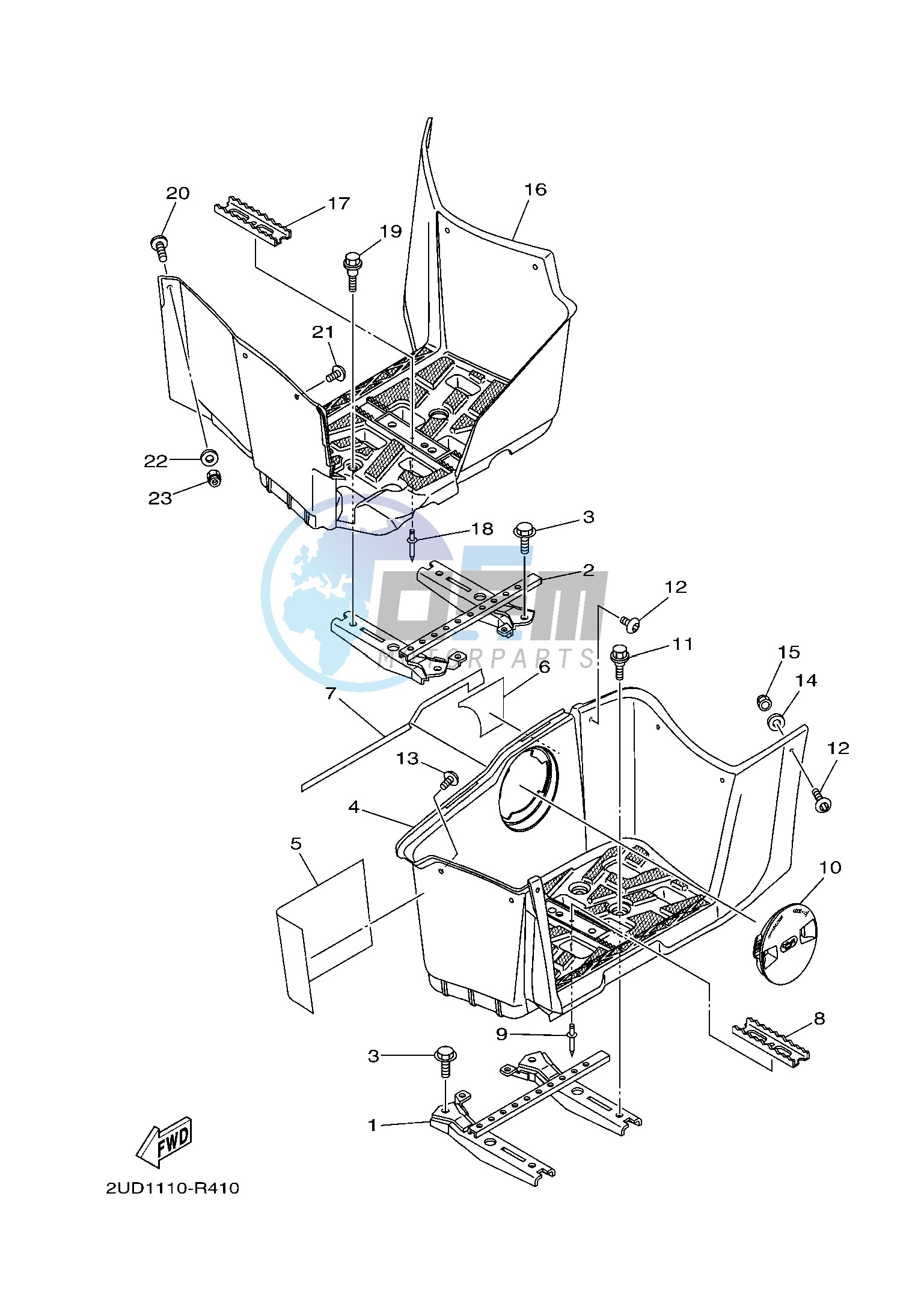 STAND & FOOTREST