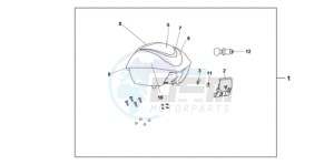 SH1259 France - (F / CMF) drawing TOPBOX *R302M*