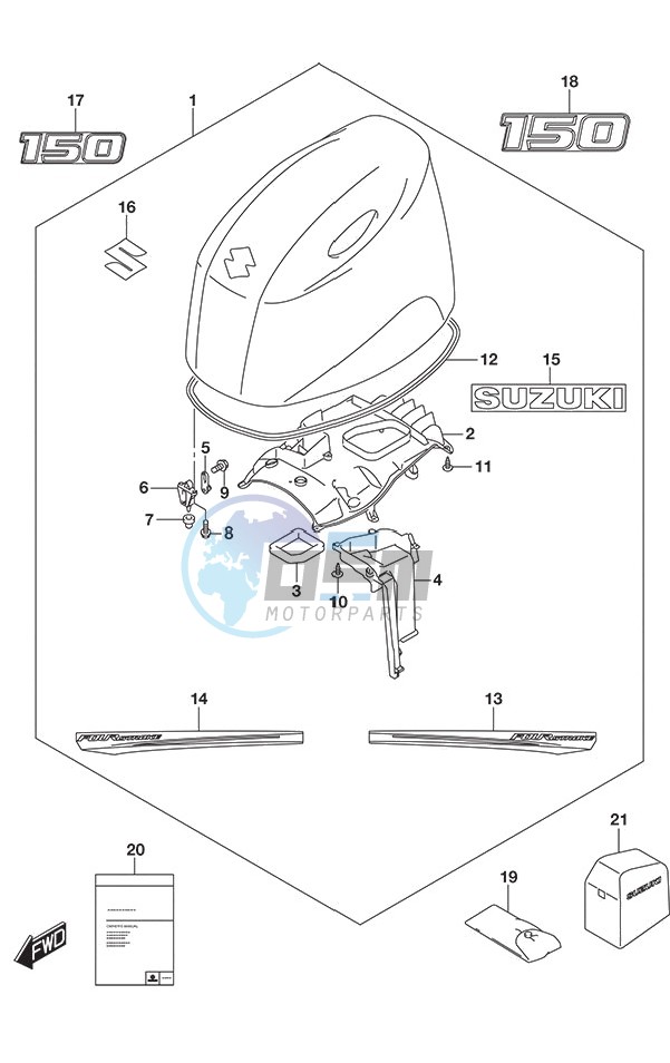 Engine Cover (Black)