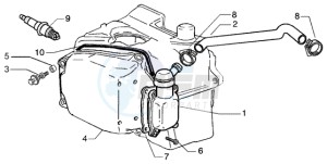 Beverly 125 RST drawing Oil drain valve