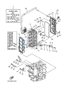 F60C drawing CYLINDER--CRANKCASE-2