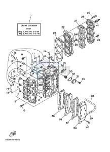 40VE drawing CYLINDER--CRANKCASE