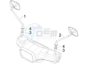 S 150 4T ie E3 Vietnam - Indonesia drawing Mirror