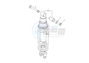 FZS FAZER 600 drawing REAR SHOCK ABSORBER