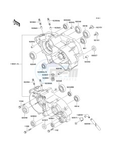 KX 65 A [KX65] (A1-A5) [KX65] drawing CRANKCASE