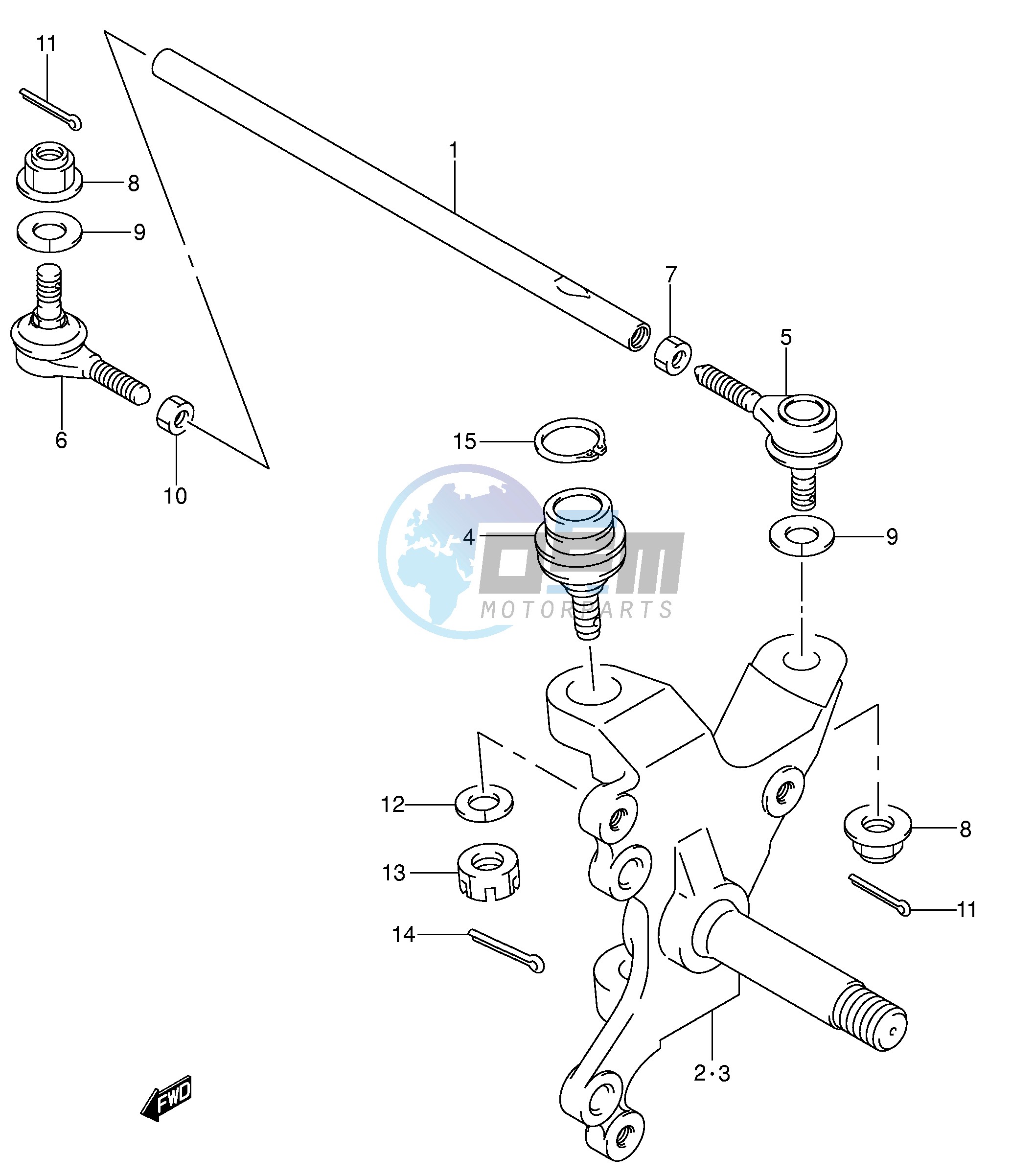 STEERING KNUCKLE (MODEL K4)