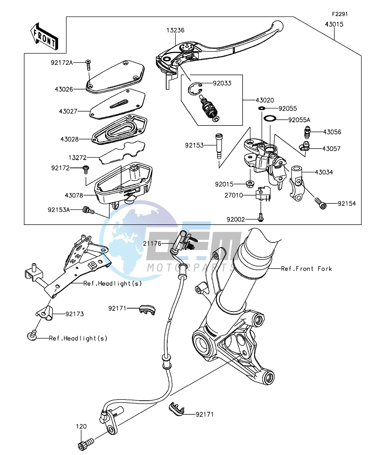 Front Master Cylinder