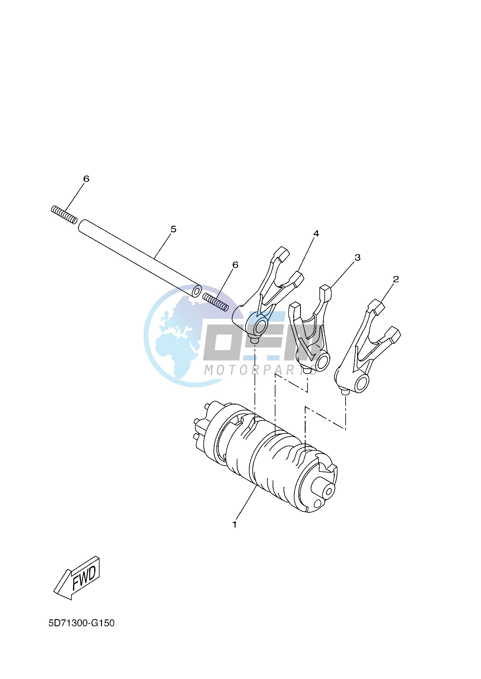 SHIFT CAM & FORK