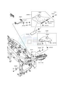 NINJA_250SL_ABS BX250BFSA XX (EU ME A(FRICA) drawing Seat