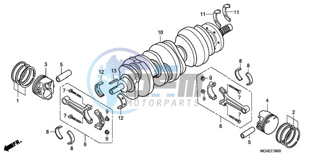 CRANKSHAFT/PISTON