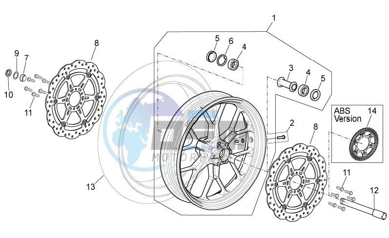 Front wheel