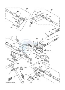 XV250 XV250M (BJP3) drawing STAND & FOOTREST