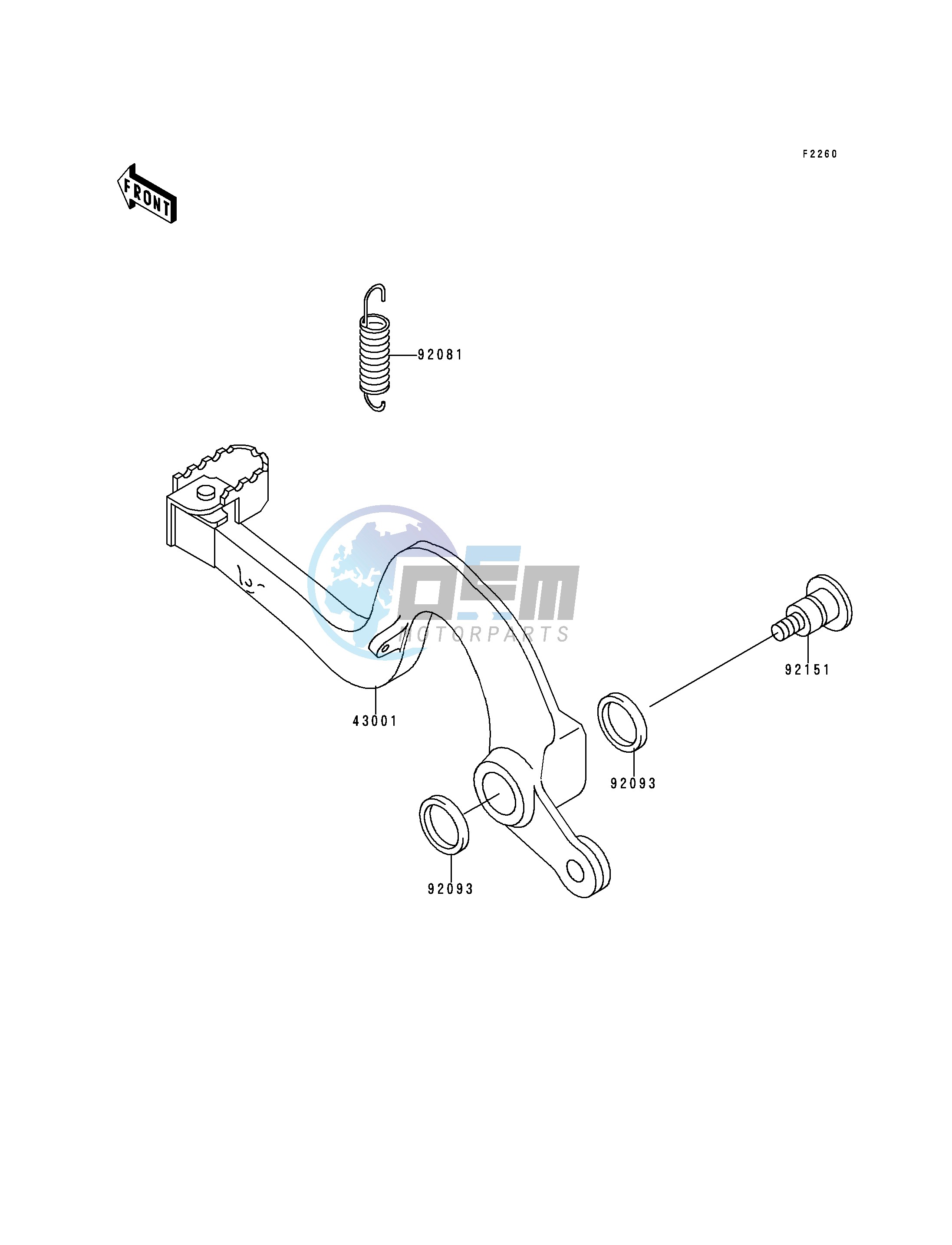 BRAKE PEDAL