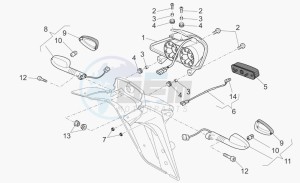 Norge 1200 IE 1200 IE drawing Taillight