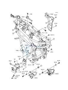 Z250SL_ABS BR250FFS XX (EU ME A(FRICA) drawing Frame Fittings